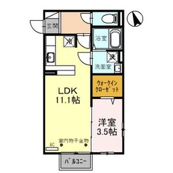 パストラル西遊馬の物件間取画像